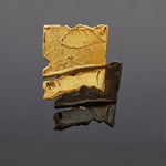 De twin gold brooch - fasfas