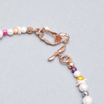Rainbow pearl funky chunky necklace - fasfas
