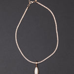 Slander peachmoonsone necklace - fasfas