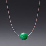 Jade singular necklace - fasfas