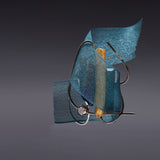 Dancing objet No.9 brooch noir - fasfas