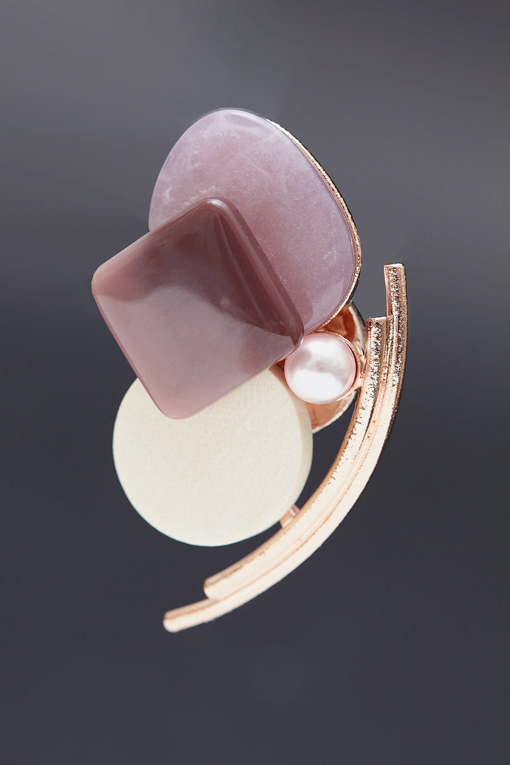 Mignon brooch ivory - fasfas