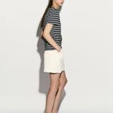 Logo striped t-shirt midnight navy