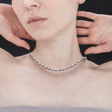 Somewhere between grey and hematite (6mm) [unisex] - fasfas