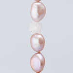9mm pink freshwater pearl necklace - fasfas