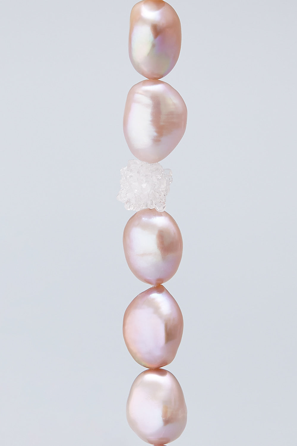 9mm pink freshwater pearl necklace - fasfas