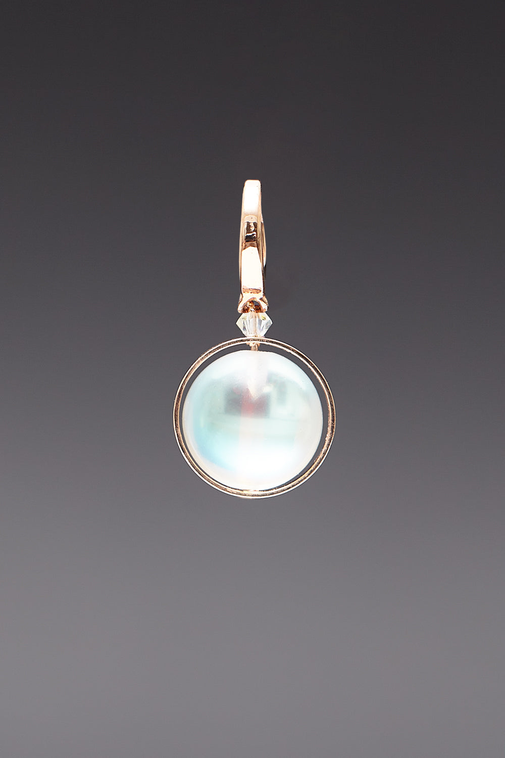 Moonstone mesh silk choker necklace - fasfas