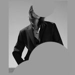 Heart-scouring tear neckpiece bluish green - fasfas