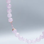 8mm lavender amethyst necklace - fasfas