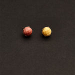 10mm mookaite earrings(clip-on-option) - fasfas