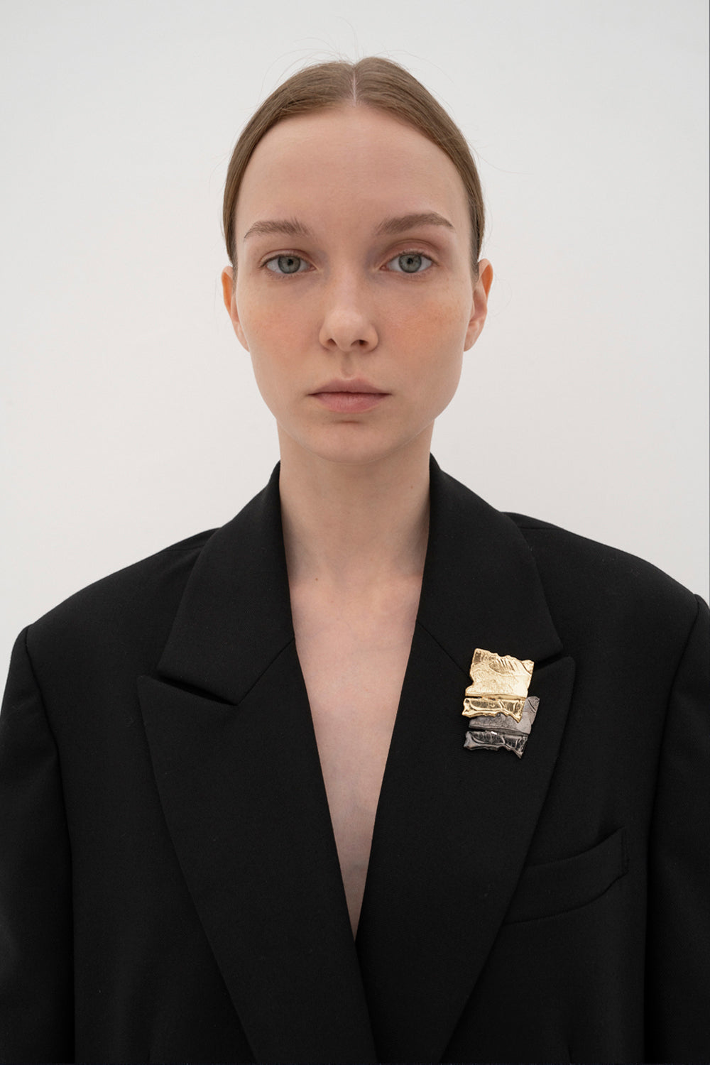 De twin gold brooch - fasfas