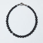 10mm matte onyx necklace - fasfas