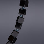 Simulated baroque pearl mix necklace - fasfas