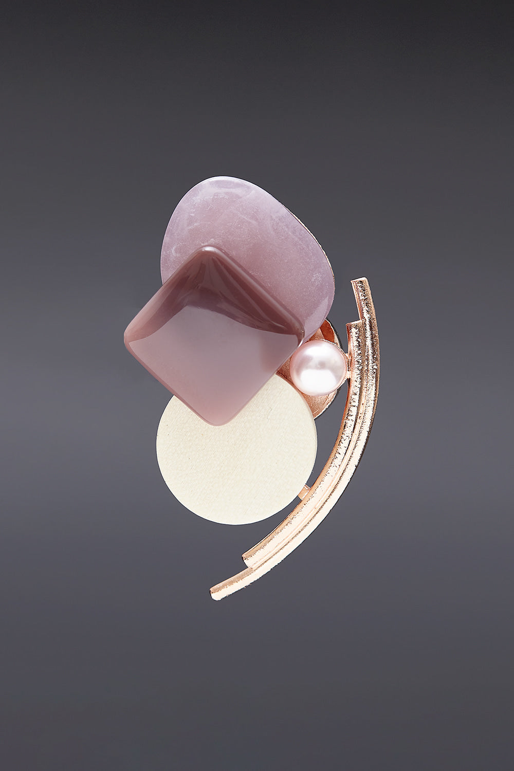 Mignon brooch ivory - fasfas