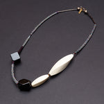 Heart-scouring tear neckpiece matte purple - fasfas