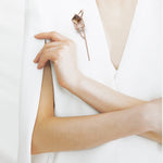 Champaign theoria brooch square - fasfas