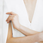 Invisible 2mm malachite necklace - fasfas