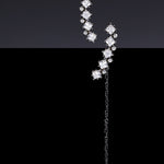 Etoile mismatched dramatic earrings noir - fasfas