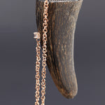 Onyx oxhorn abstract brooch - fasfas