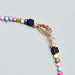 Rainbow 5.5mm freshwater pearl necklace - fasfas