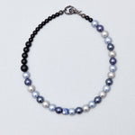 10mm multi blue onyx necklace - fasfas