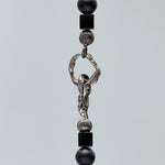 10mm matte onyx necklace - fasfas