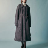 Manteau long rembourré
