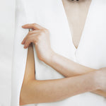 Rainbow matte onyx necklace (10mm) - fasfas