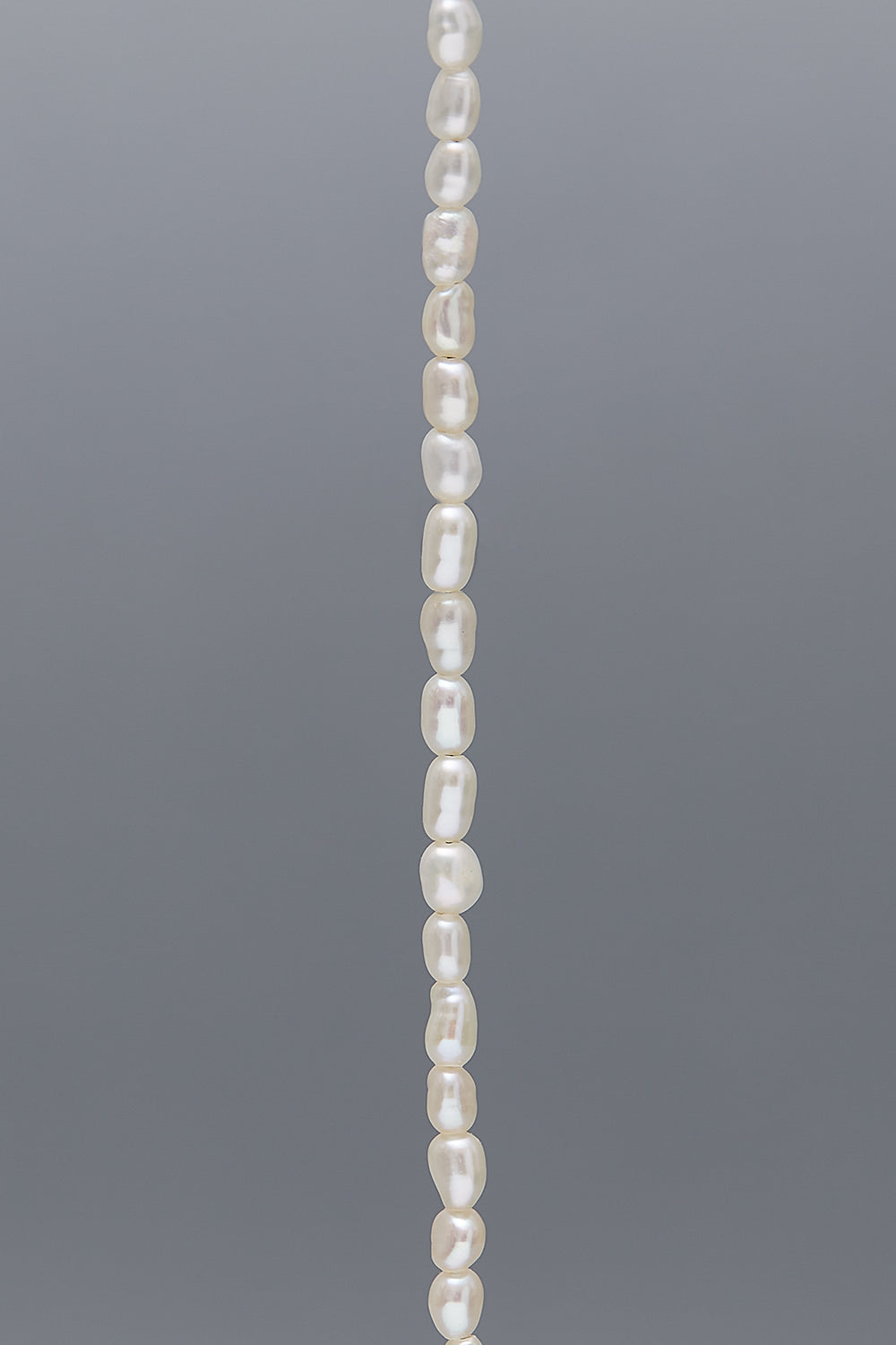 Petit freshwater pearl necklace (2.5mm twoedgy) - fasfas