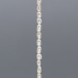 Petit freshwater pearl necklace (2.5mm twoedgy) - fasfas