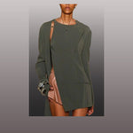 6mm cube onyx necklace - fasfas