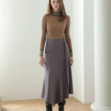 A-line asymmetric skirt - fasfas