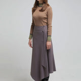 A-line asymmetric skirt - fasfas