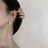 AYRE PEARL EARRING Single pearl earring - fasfas