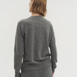 Alma essential sweater ash gray - fasfas