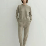 Alma essential sweater natural beige - fasfas