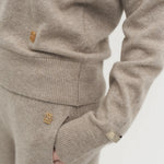 Anouk vneck sweater natural beige - fasfas