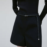 Braided belt black - fasfas