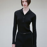 Braided belt black - fasfas