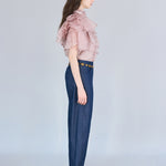 Baggy fit denim pants - fasfas