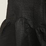 Jacquard v-neck long dress - fasfas