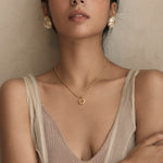 Blooming light earring - fasfas