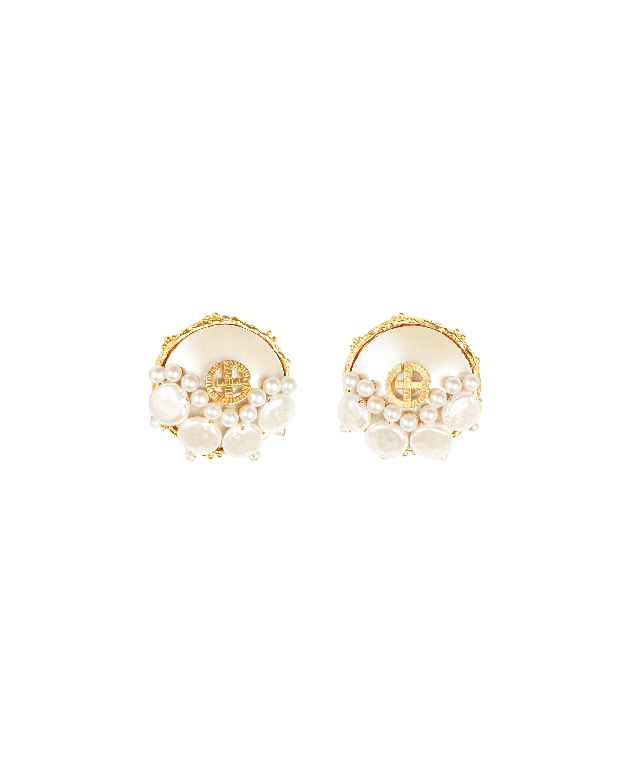 Blooming light earring - fasfas