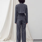 Bolero cropped jacket - fasfas