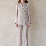 Button point tailored set-up jacket - fasfas