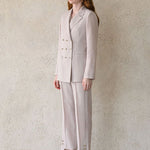 Button point tailored set-up jacket - fasfas