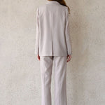 Button point tailored set-up jacket - fasfas