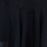 Cape style asymmetric black silk dress - fasfas