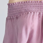 Cape style off-shoulder silk blouse - fasfas