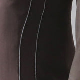 Chain trimming h-line skirt brown - fasfas